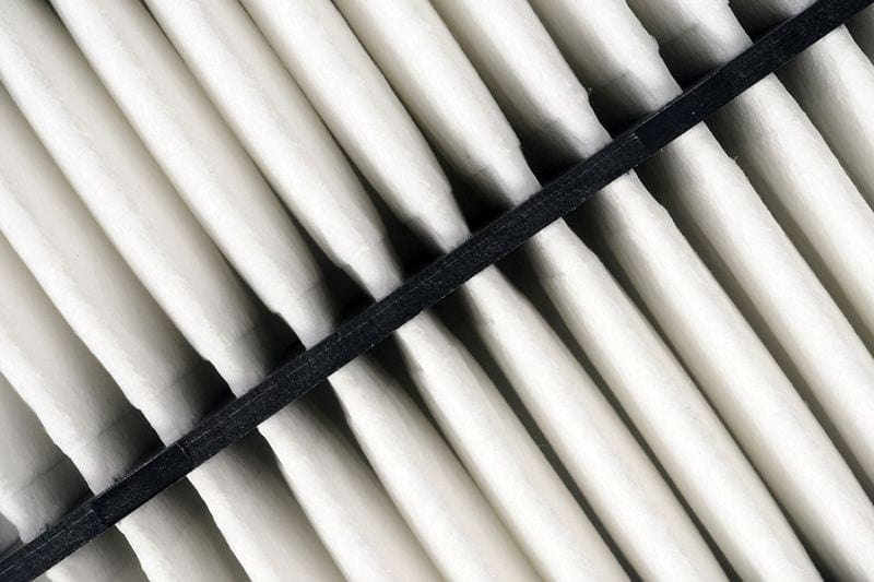 Image of a filter. Air Filters vs. Air Cleaners.