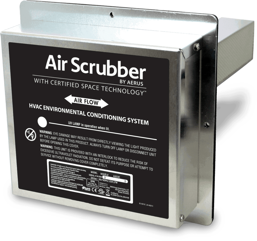 Air scrubber plus.